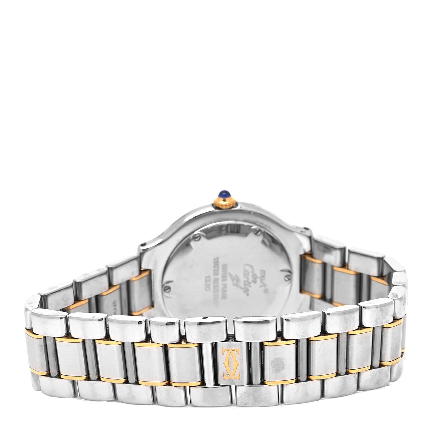 Stainless Steel 18K Yellow Gold 31mm Must De 21 Quartz Watch