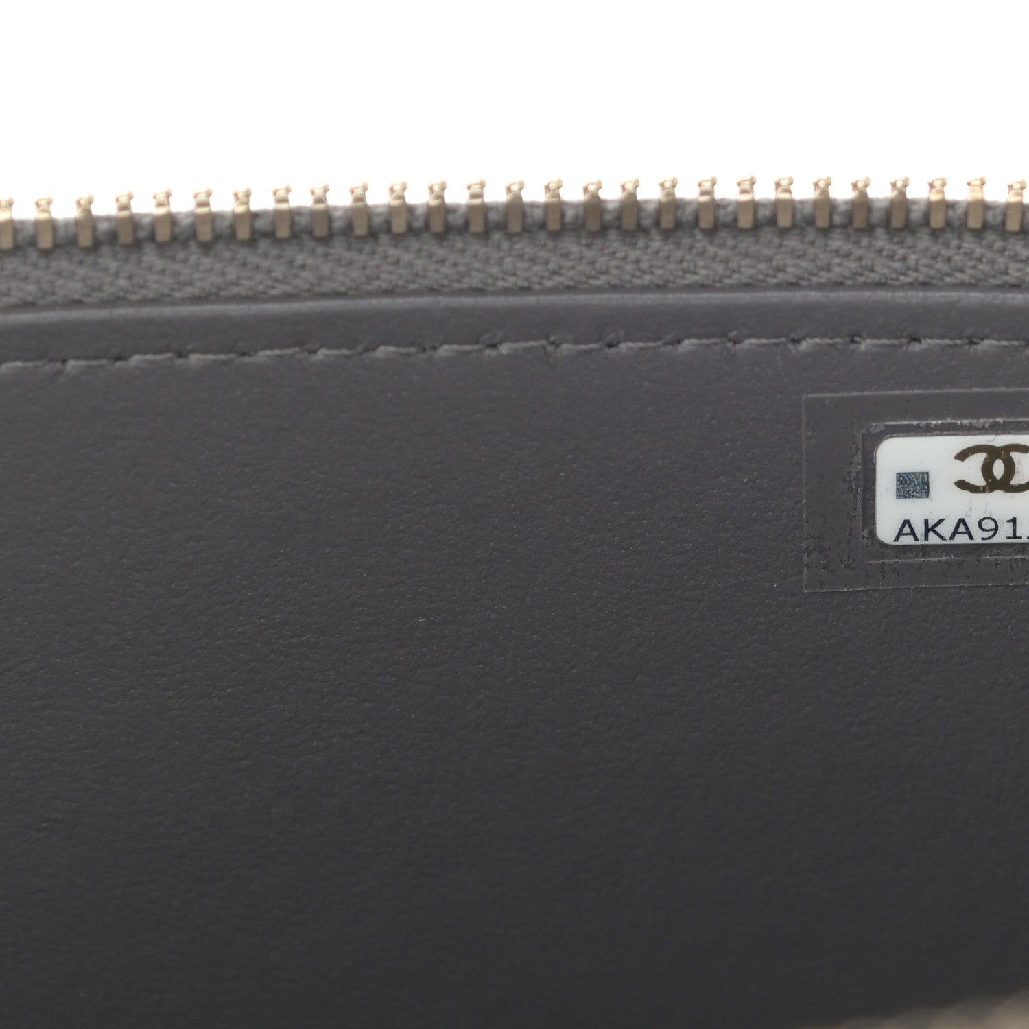 Chanel Lambskin Quilted Small Top Handle Vanity Case With Chain Dark Grey 8 of 10