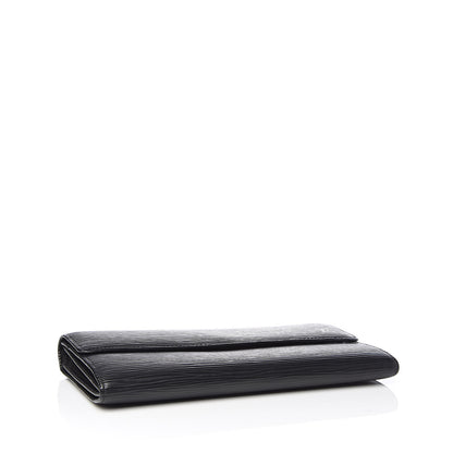 Louis Vuitton Epi Sarah Wallet Black 4 of 8