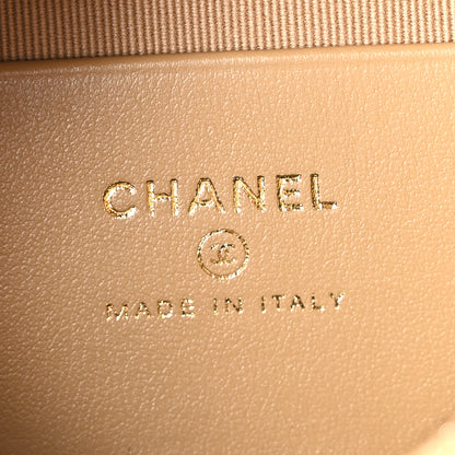 Chanel Caviar Quilted Chain Hobo Dark Beige 10 of 21