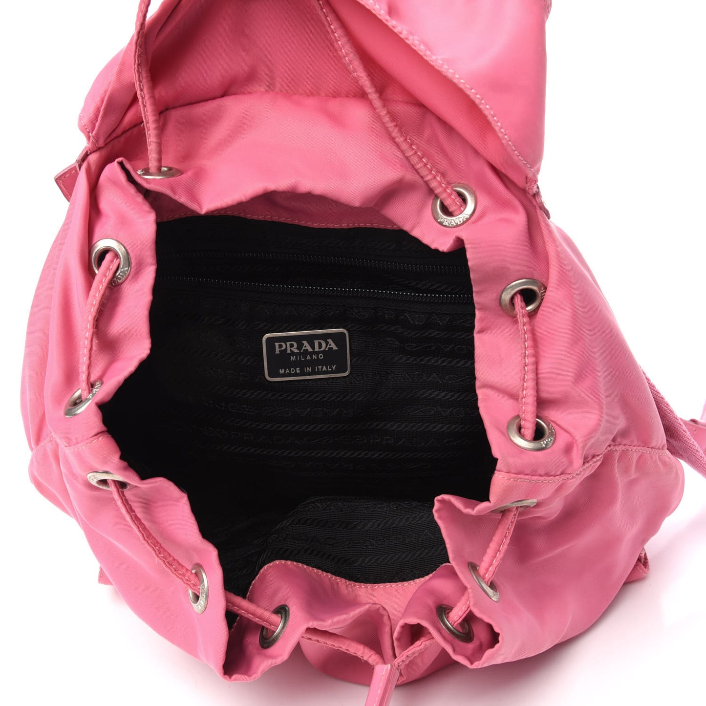 Nylon Vela Medium Backpack Begonia