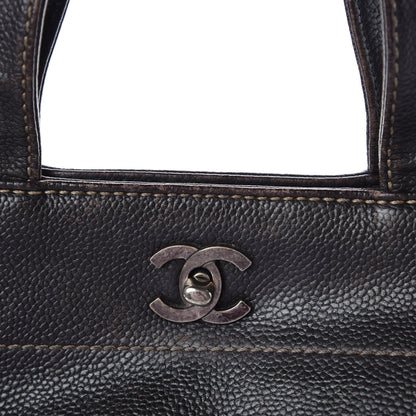 Chanel Caviar CC Shoulder Bag Brown 12 of 18