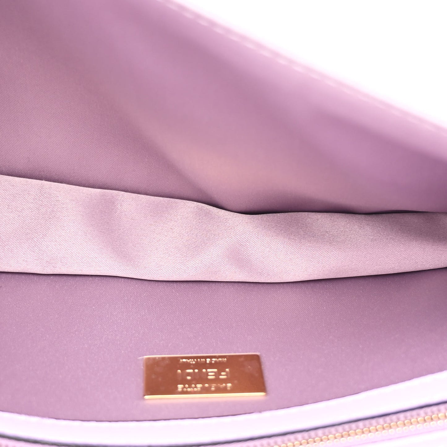 Satin Sequin Paillettes Shiny Nappa Baguette 1997 Lilla
