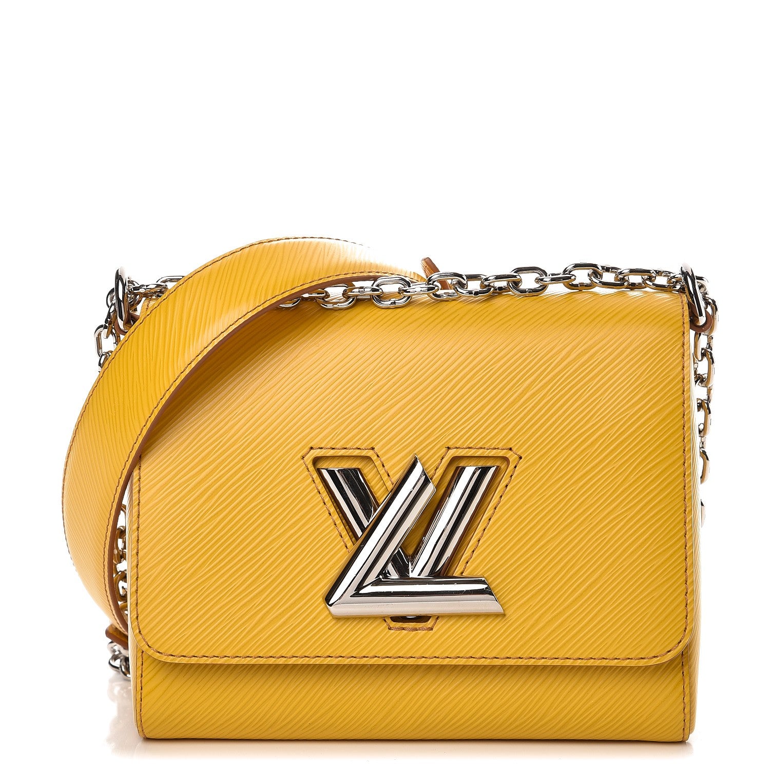 Louis Vuitton Epi Twist Shoulder Bag PM Jonquille 1 of 10