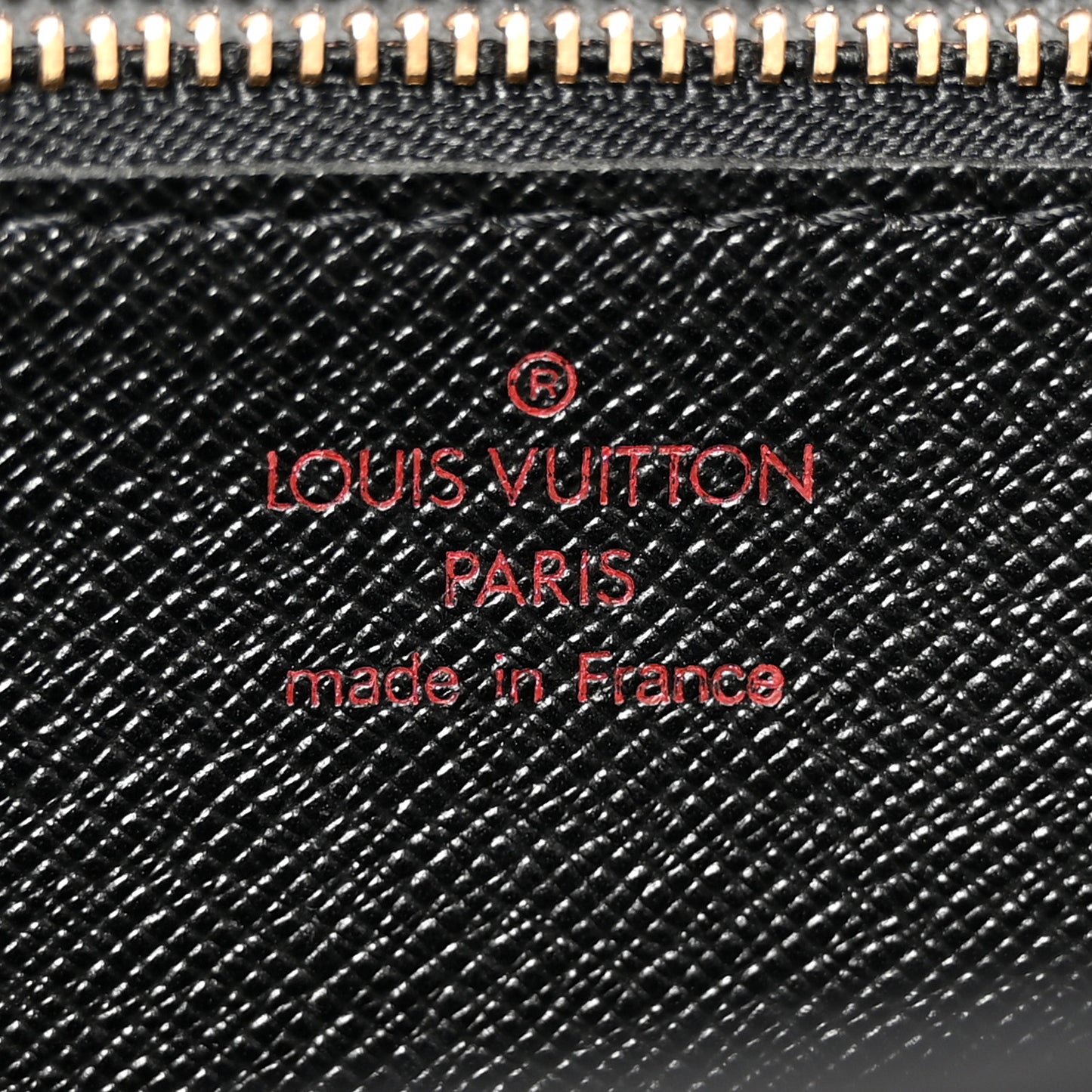 Epi Pochette Sellier Dragonne Clutch Black