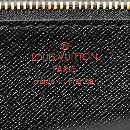 Louis Vuitton Epi Pochette Sellier Dragonne Clutch Black 6 of 9