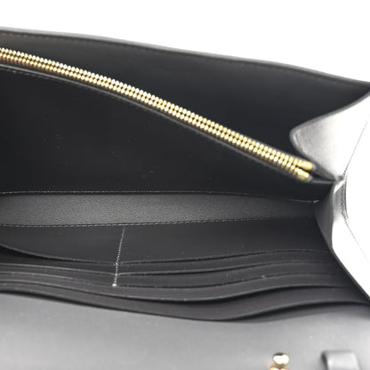 Hermes Box Shiny Alligator Constance Wallet To Go Graphite 11 of 23