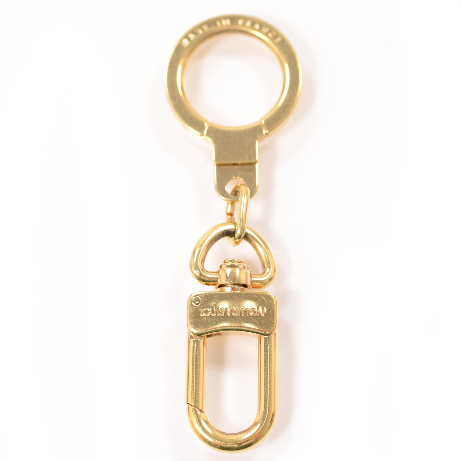 Louis Vuitton Pochette Extender Key Ring Gold 1 of 4