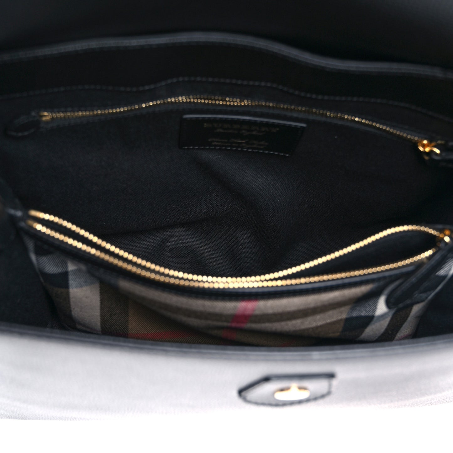 Derby Calfskin House Check Medium Camberley Black
