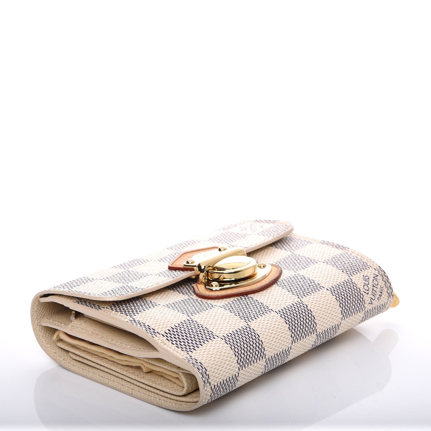Louis Vuitton Damier Azur Joey Wallet 4 of 9