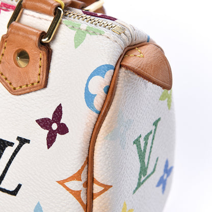 Louis Vuitton Monogram Multicolor Mini Sac HL Speedy White 11 of 11