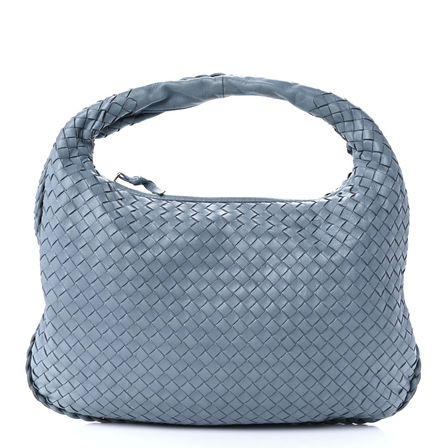 Bottega Veneta Nappa Intrecciato Medium Veneta Hobo Blue 3 of 15