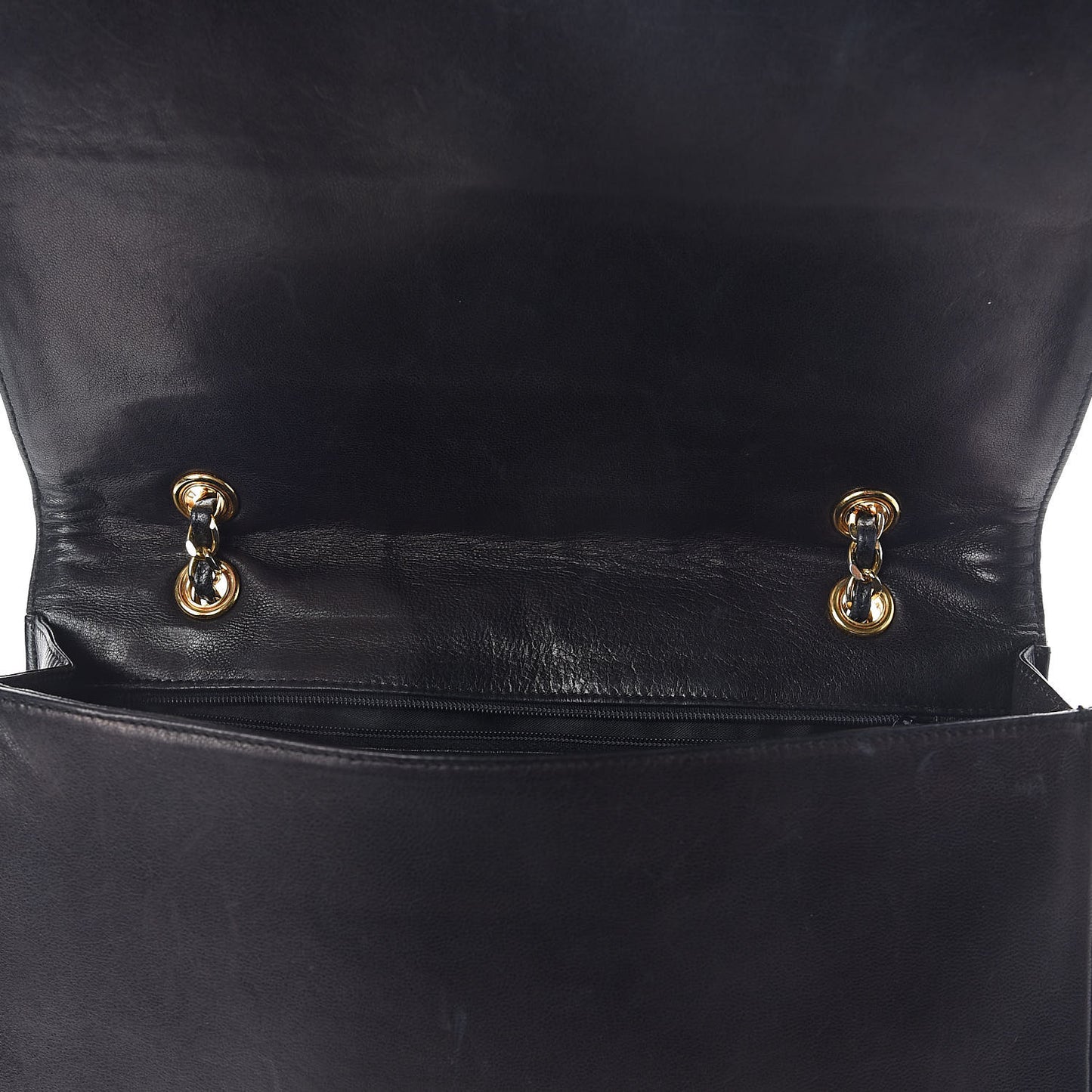 Lambskin Quilted Timeless CC Small Single Flap Black