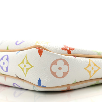 Louis Vuitton LV X TM Monogram Multicolor Pochette Accessories White 9 of 10