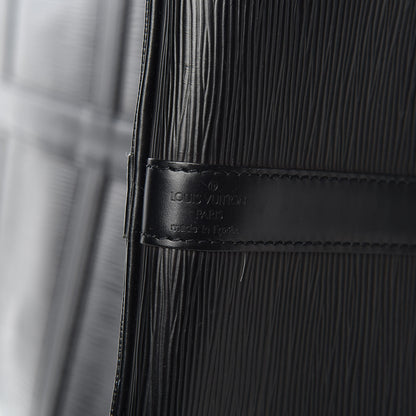 Louis Vuitton Epi Keepall Bandouliere 55 Black 6 of 19