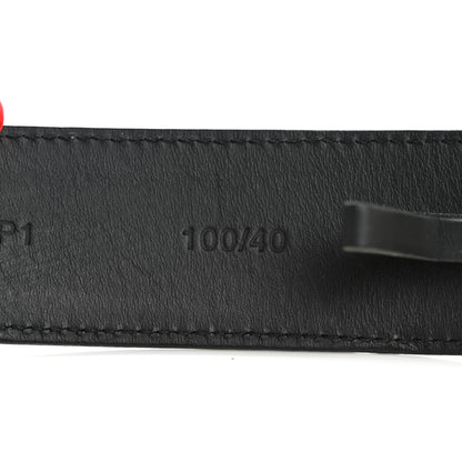 Versace Calfskin Palazzo Medusa Belt 100 40 Black 7 of 8