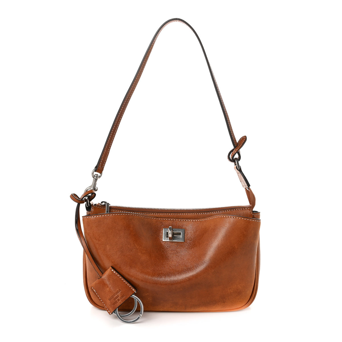 Vegetable Tanned Lambskin Rodeo Sling Pochette Tan Cowboy