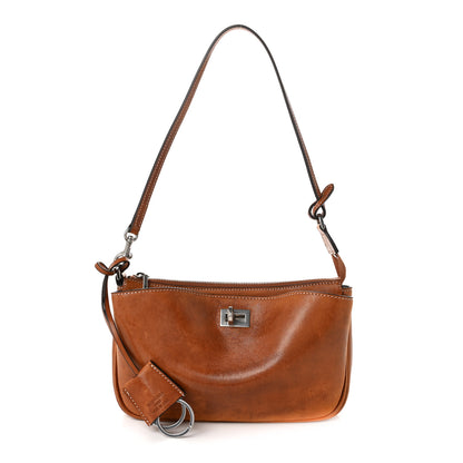 Balenciaga Vegetable Tanned Lambskin Rodeo Sling Pochette Tan Cowboy 1 of 11