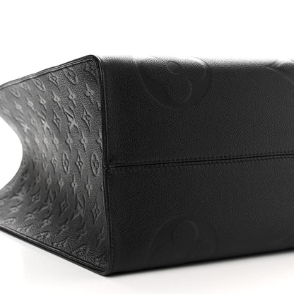 Louis Vuitton Empreinte Monogram Giant Onthego GM Black 8 of 10