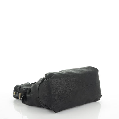 Jimmy Choo Grained Calfskin Studded Sylvia Hobo Black 4 of 7