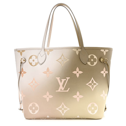 Louis Vuitton Monogram Giant Spring In The City Neverfull MM Sunset Kaki 1 of 9