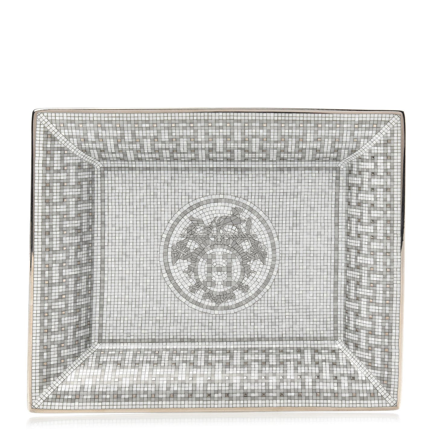 Porcelain Mosaique Au 24 Platine Change Tray