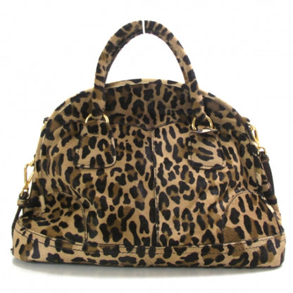 Prada Calf Hair Leopard Print Bauletto 3 of 10