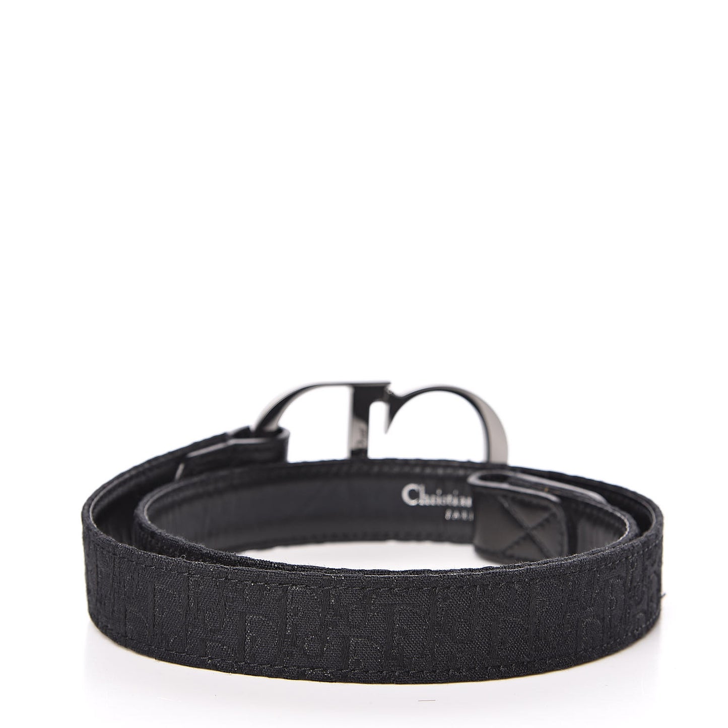 Calfskin CD Belt Black