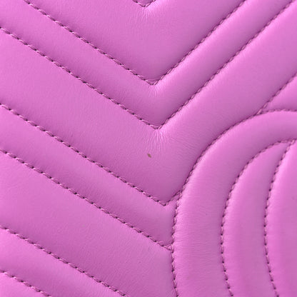 Gucci Calfskin Matelasse Small GG Marmont Tote Candy Mousse 19 of 19