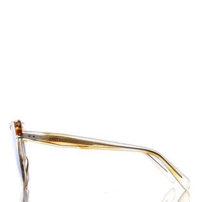 Celine Acetate Cat Eye Sunglasses CL400471 Yellow Blue 6 of 6