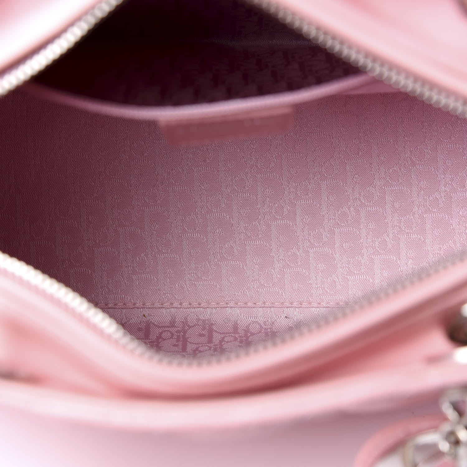 Christian Dior Lambskin Cannage Medium Lady Dior Light Pink 4 of 8