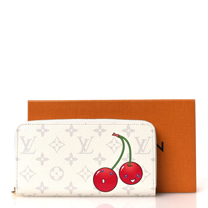 Louis Vuitton LV X TM Monogram Cerises Zippy Wallet White 14 of 14