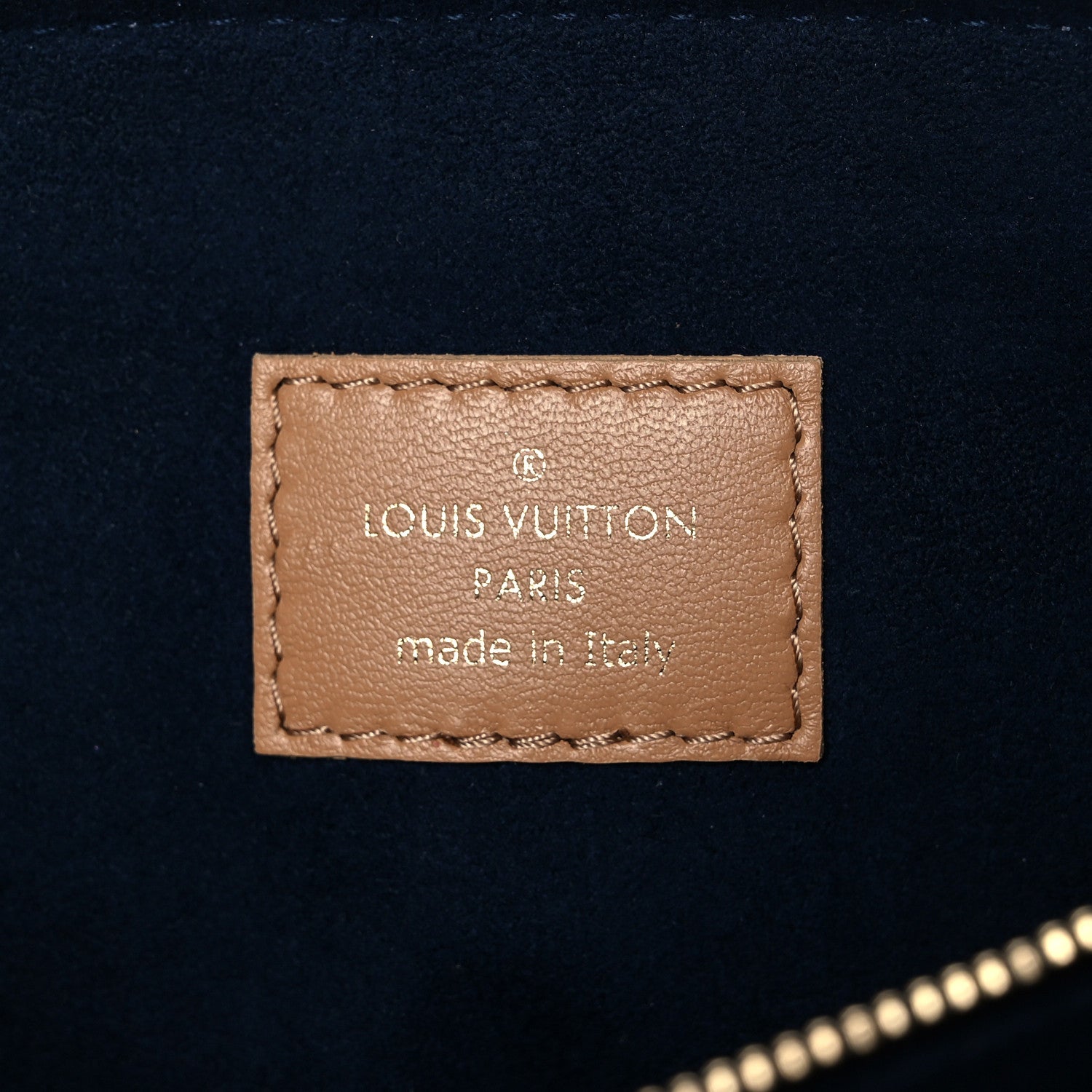 Louis Vuitton Lambskin Embossed Monogram Coussin PM Camel 6 of 10