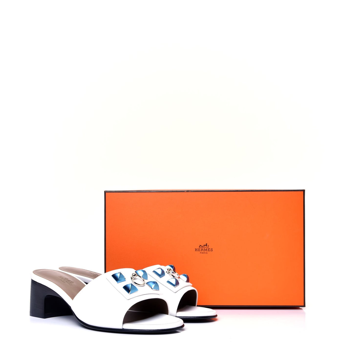 Calfskin Dreamy Sandals 38 White