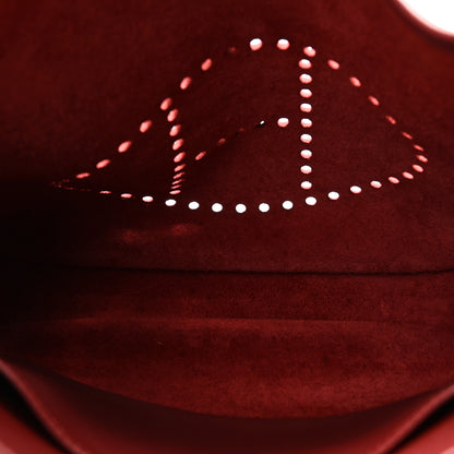 Hermes Buffle Skipper Evelyne PM Rouge Garance 5 of 10