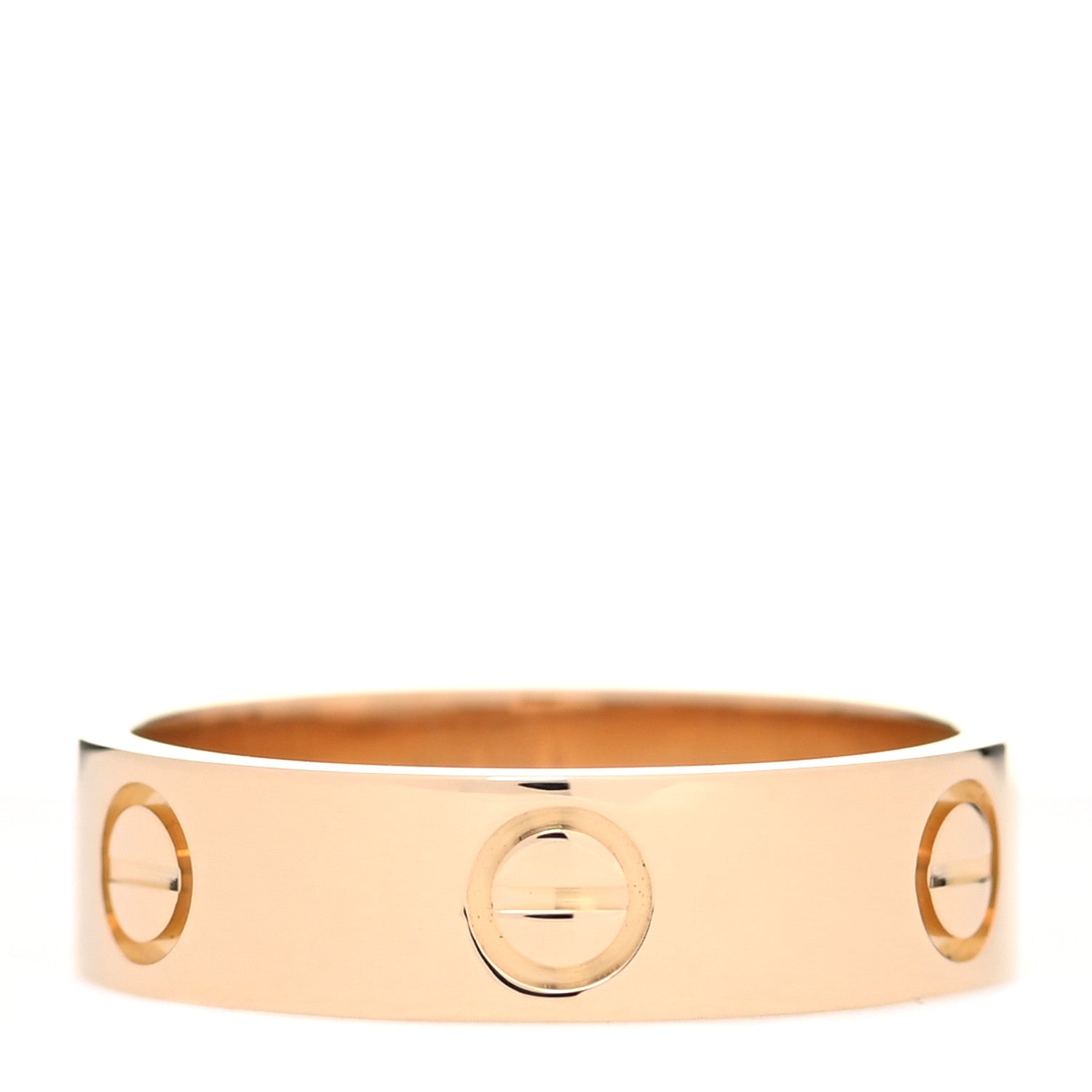 Cartier 18K Yellow Gold 5.5mm LOVE Ring 57 8 3 of 4