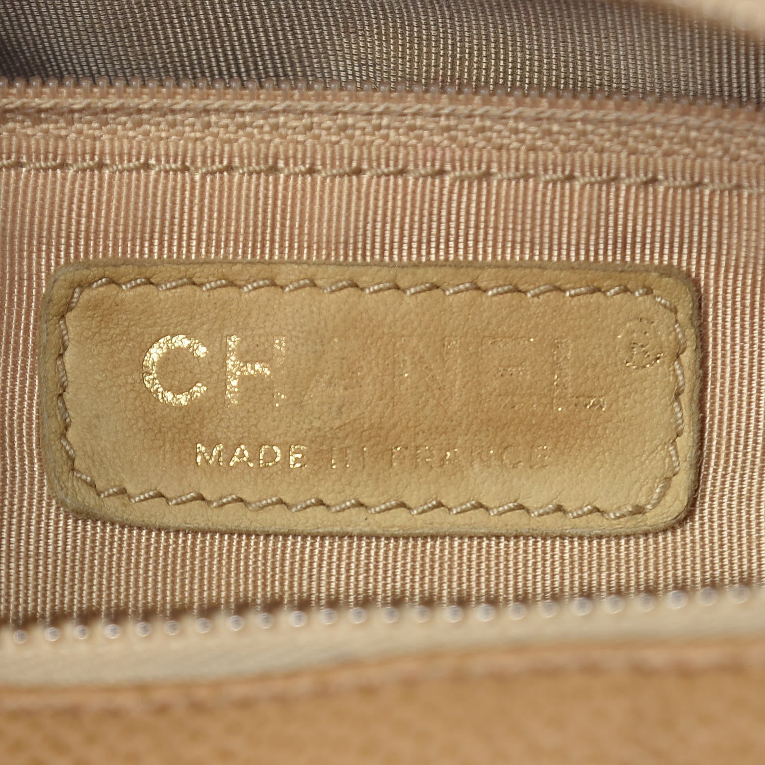 Chanel Caviar Quilted Hobo Beige 8 of 13