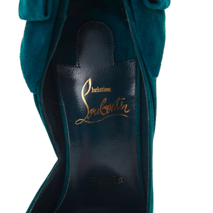 Christian Louboutin Suede Rabakate 100 Pumps 38.5 6 of 13