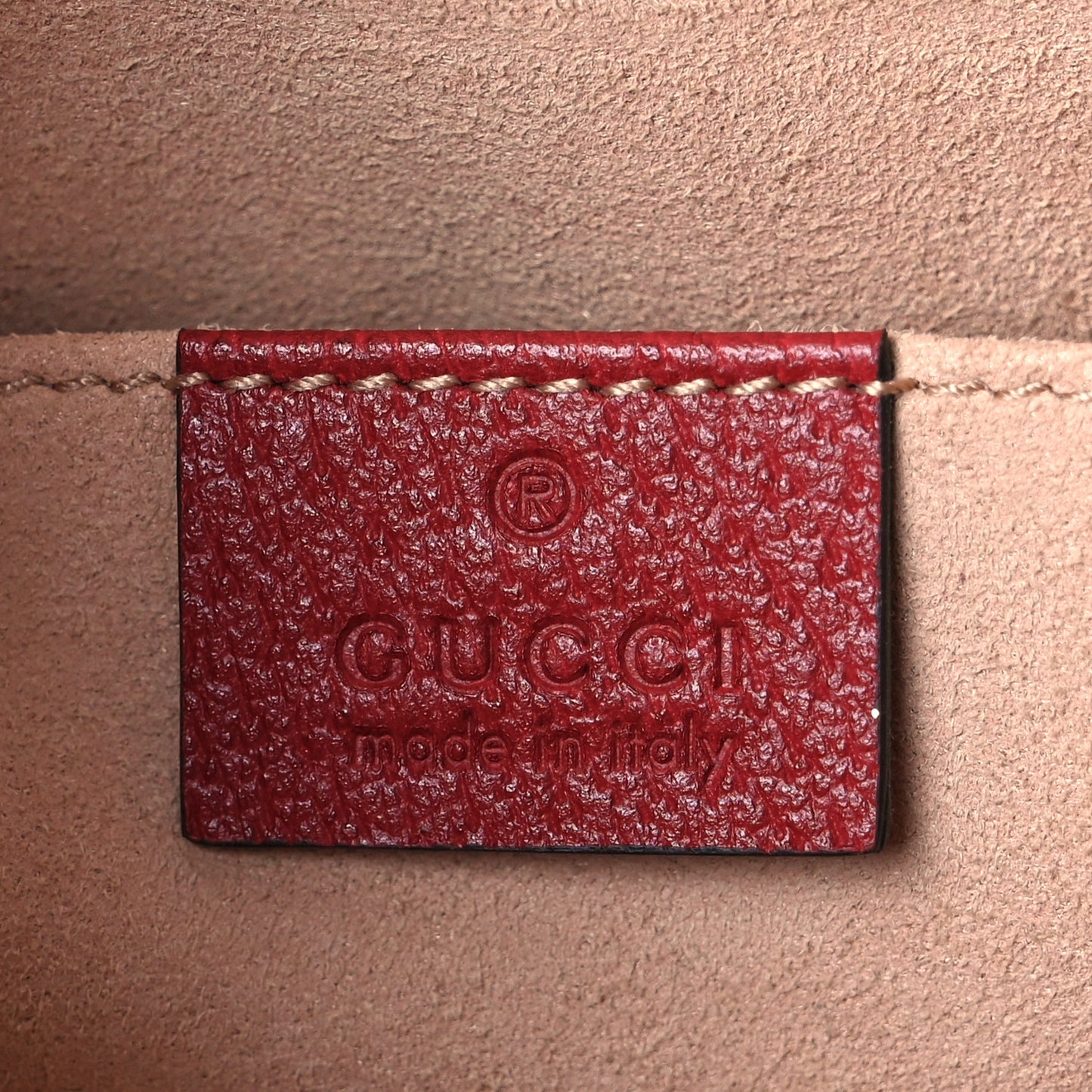 GG Supreme Monogram Flora Web Ophidia Pouch Red