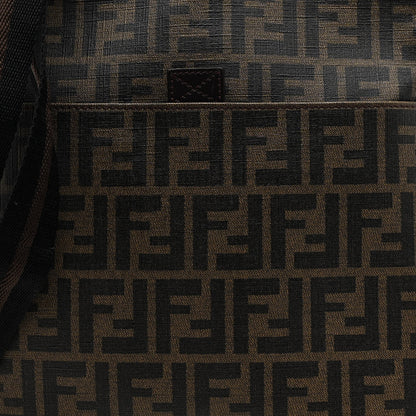 Fendi Zucca Spalmati Messenger Bag Tobacco 9 of 13