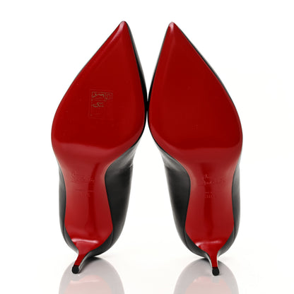 Christian Louboutin Shiny Nappa Pigalle Follies 85 Pumps 38.5 Black 5 of 7