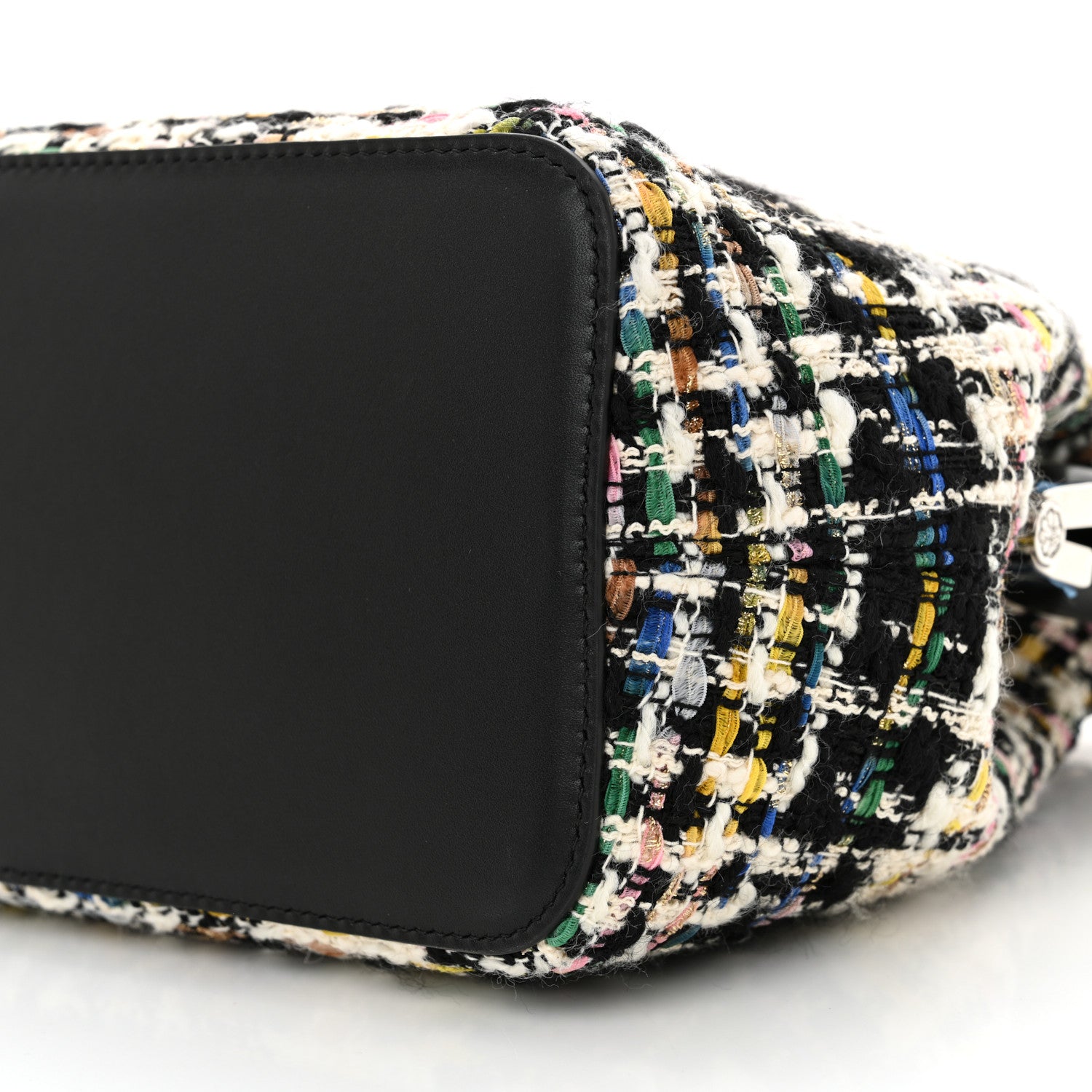 Alexander McQueen Tweed The Peak Small Chain Bag Multicolor 10 of 12