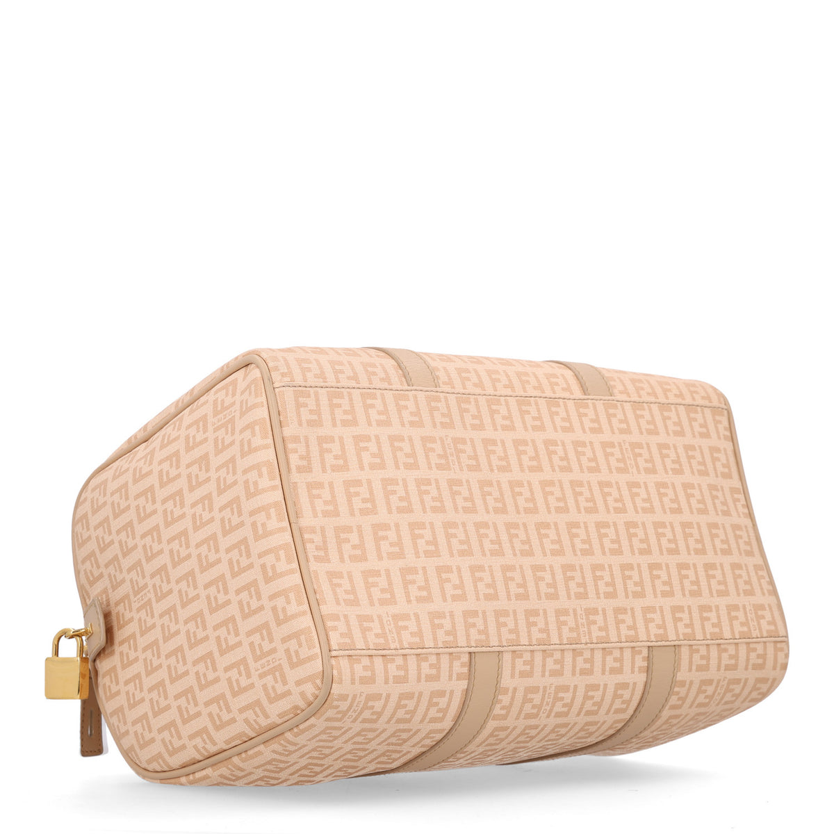 Fendi Zucchino Spalmati Vitello Boston Vacchetta Camelia 4 of 10