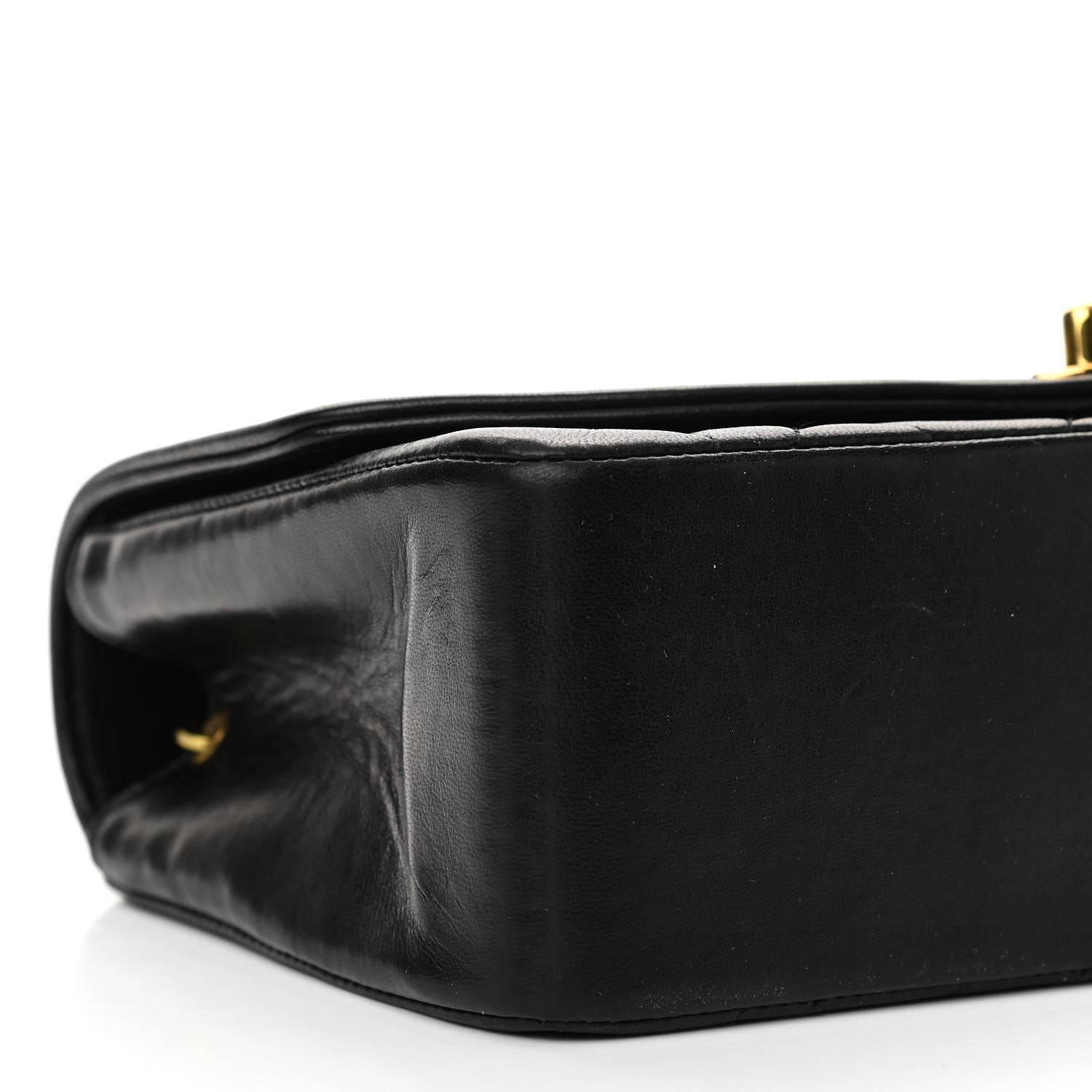 Chanel Lambskin Quilted Small Single Flap Black 10 of 13