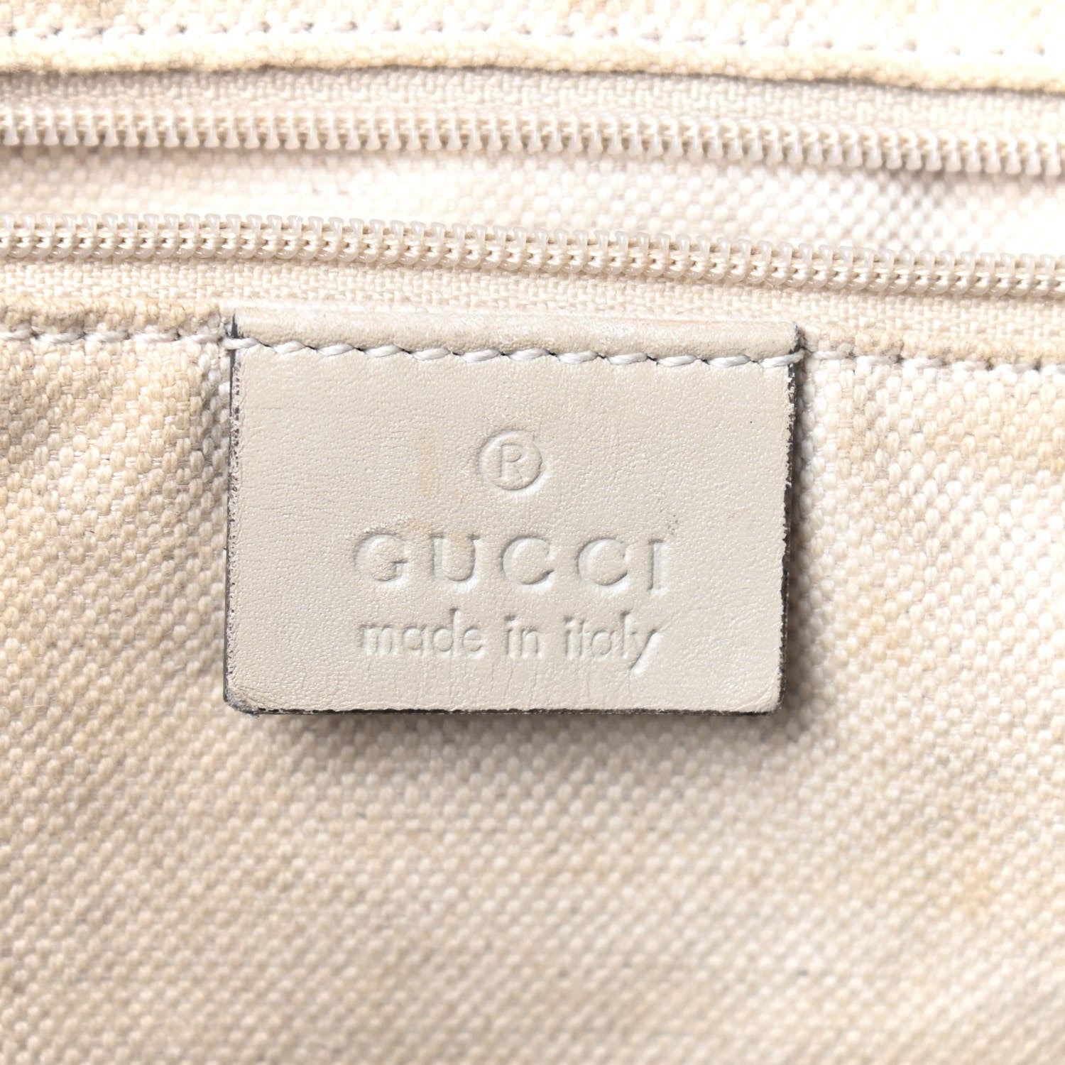 Gucci Monogram Margaux Calfskin Medium Sukey Top Handle Bag Beige Ebony Mystic White 6 of 14