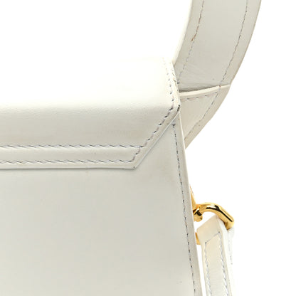 Jacquemus Smooth Calfskin Le Sac Rond White 7 of 10