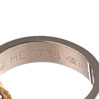 Cartier 18K Yellow Gold Interlocking LOVE Necklace 6 of 8