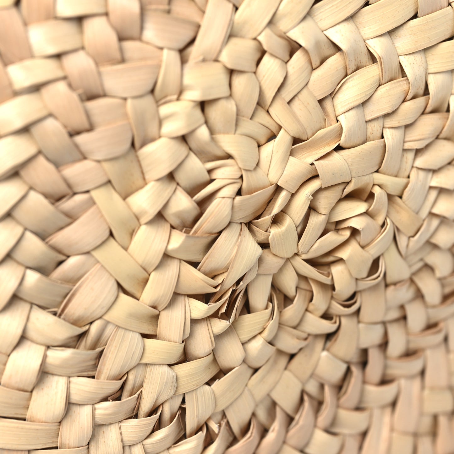 Raffia Small Grain Calfskin Small Marcie Basket Crossbody Tan