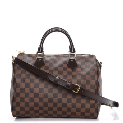 Louis Vuitton Damier Ebene Speedy Bandouliere 30 1 of 6