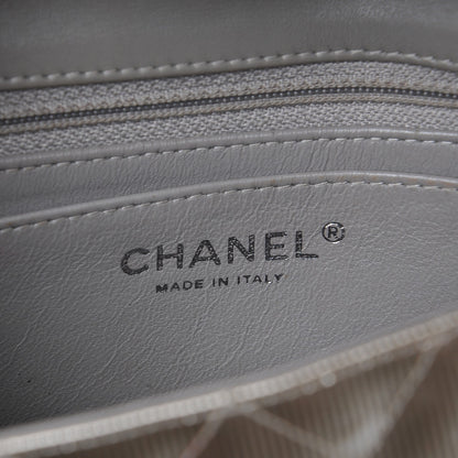 Chanel Striated Patent Quilted Mini Rectangular Flap Gold 6 of 7